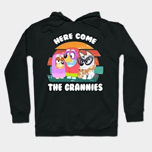 Here come the grannies - Retro Hoodie